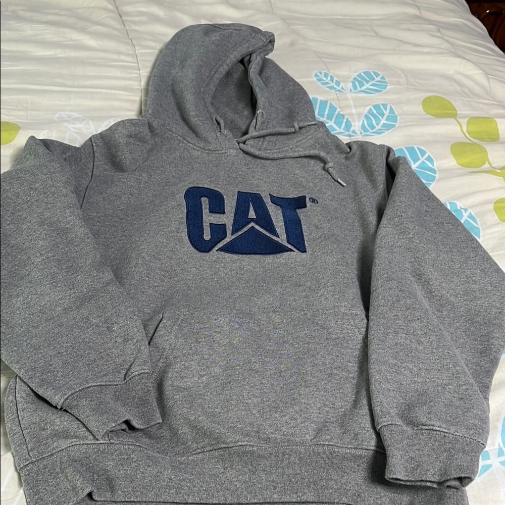 CAT Gray Hoodie for Men